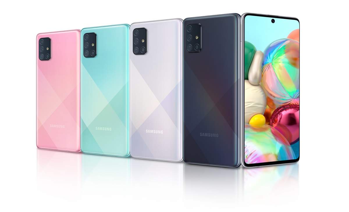 samsung a71 prism crush pink