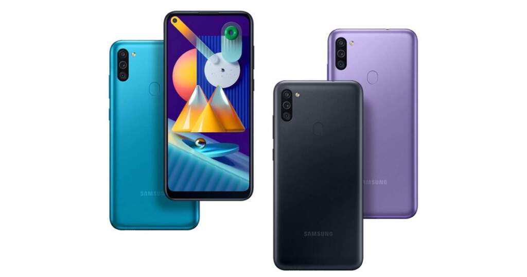 samsung m11 purple colour