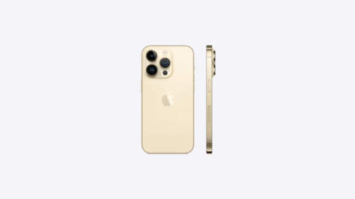 Iphone 14 pro gold фото