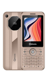 Q Mobile E3000 Music (Gold Black)