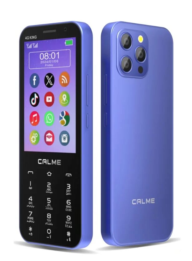 Calme 4G PRIME Touch & Type (Blue 32GB + 3GB)