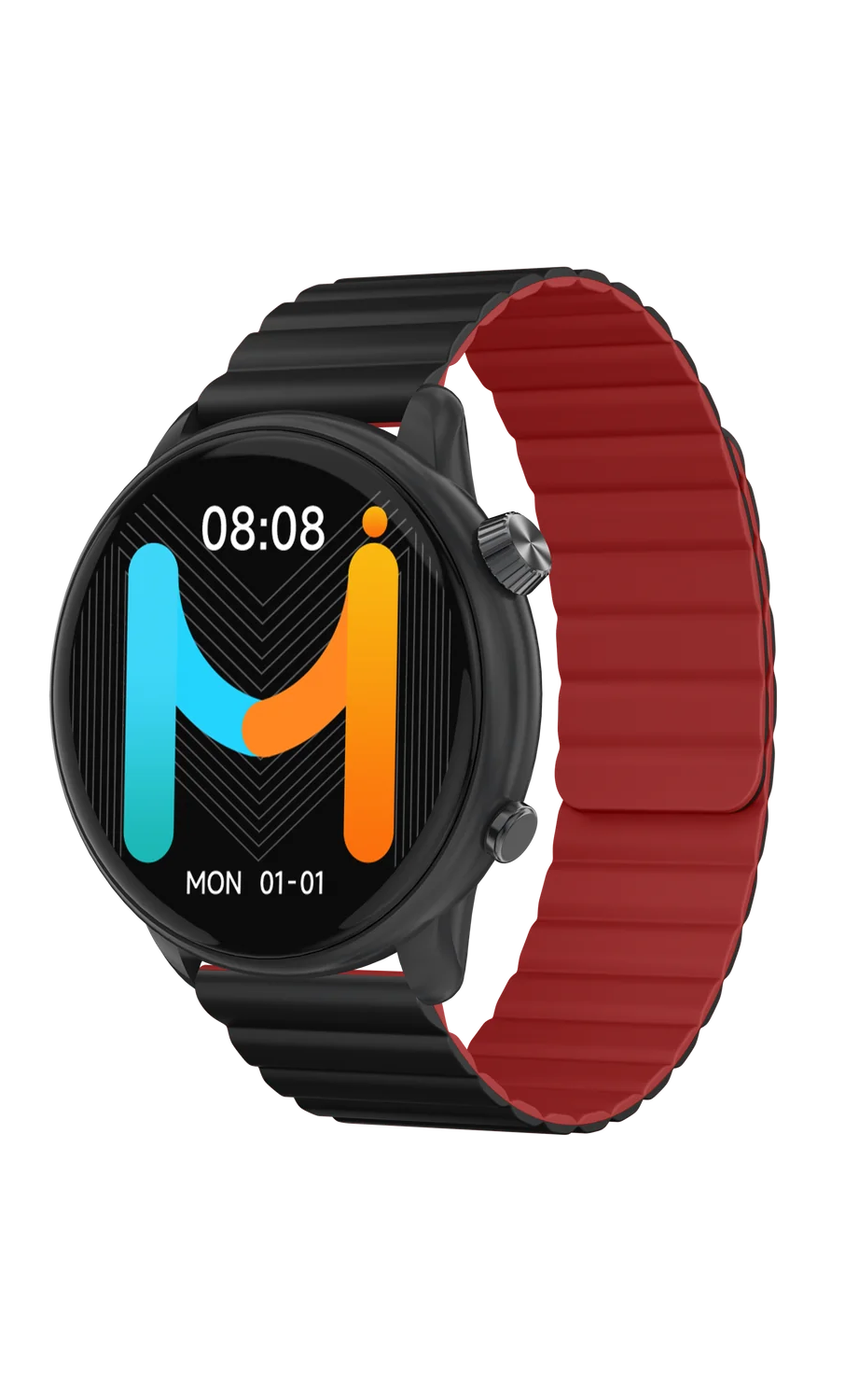 imiki Holo TG2 Bluetooth Calling SmartWatch (BlackRed)