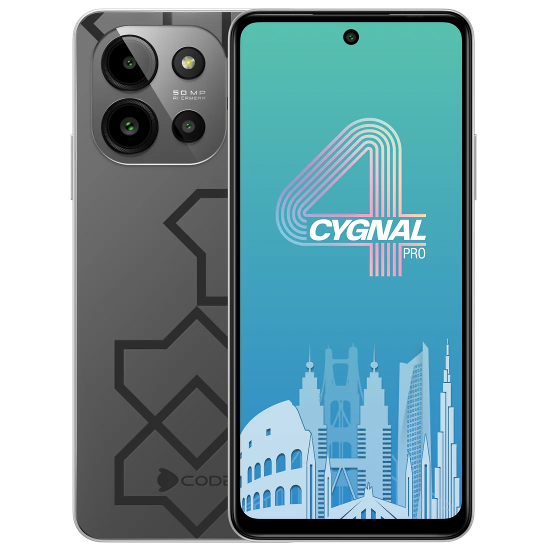 Dcode Cygnal 4 Pro (Starlight Silver 128GB + 6GB)